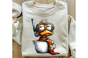 Quirky Christmas Animals Clipart, an Illustration by OK Design (Thumbnail 4 of 6)