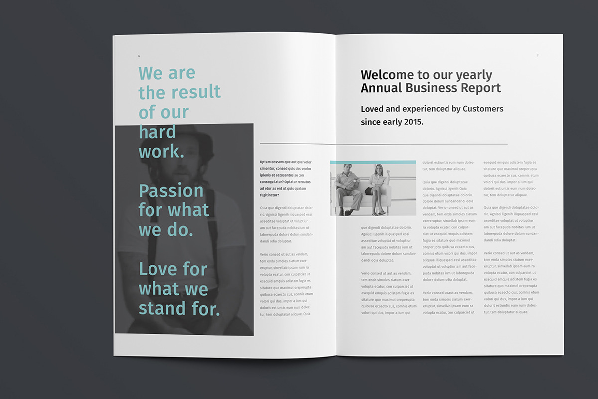Annual Report, a Brochure Template by Egotype (Photo 24 of 28)