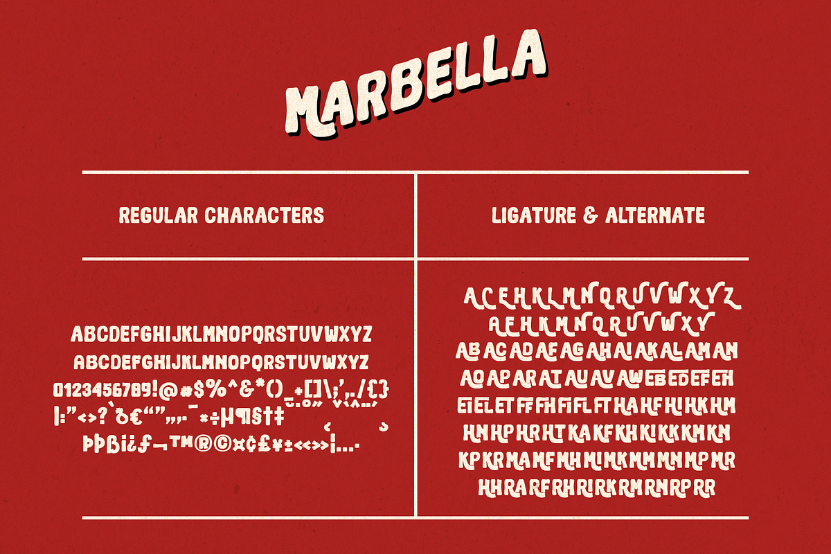 Marbella, a Handwritten Font by deadlock studio (Photo 5 of 8)