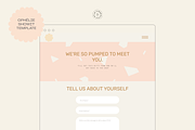 Ophélie Showit Web Template, a Websites & App Template by Figue Studio (Thumbnail 2 of 6)