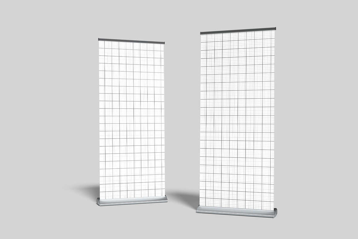 Rollup Standee Banner Mockup, an Advertising Mockup by Templeste (Photo 2 of 2)