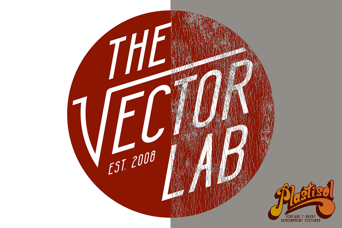 Plastisol: Vintage T-Shirt Textures preview 4