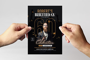 Birthday Party Flyer Template