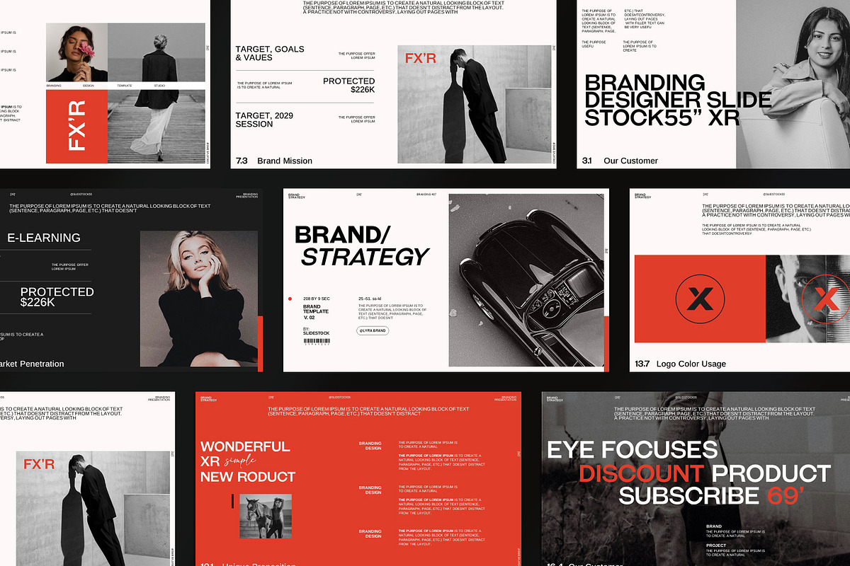 Brand Strategy Template, a Presentation Template by slidestock55 (Photo 3 of 16)