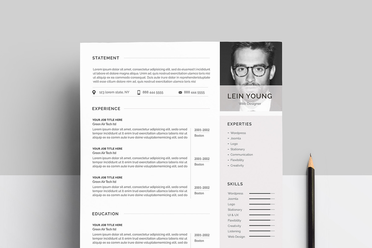 Resume, a Resume Template by paulresume (Photo 1 of 3)