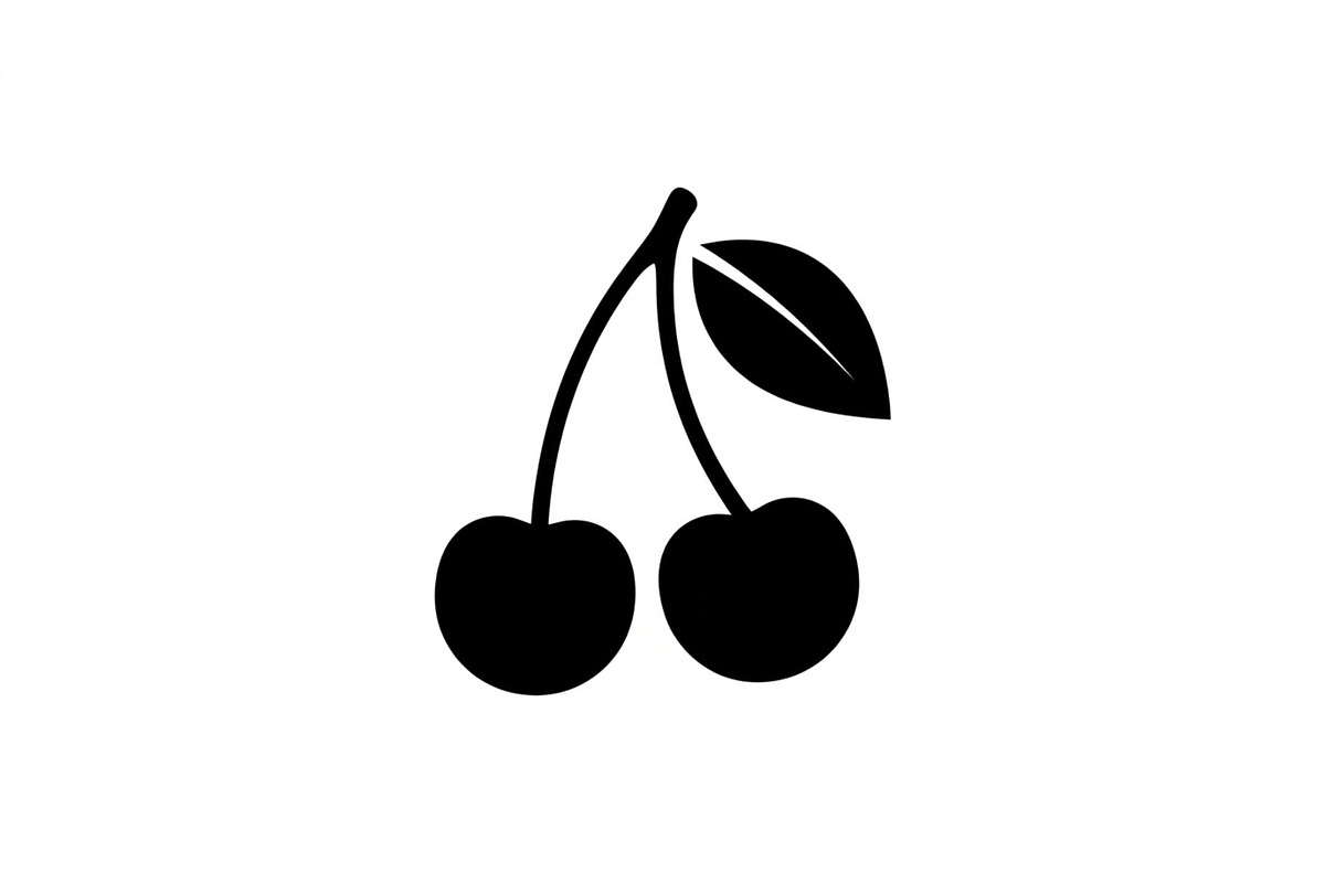 Cherry Branch Silhouette Set, an Object Graphic by Designs_River (Photo 3 of 3)