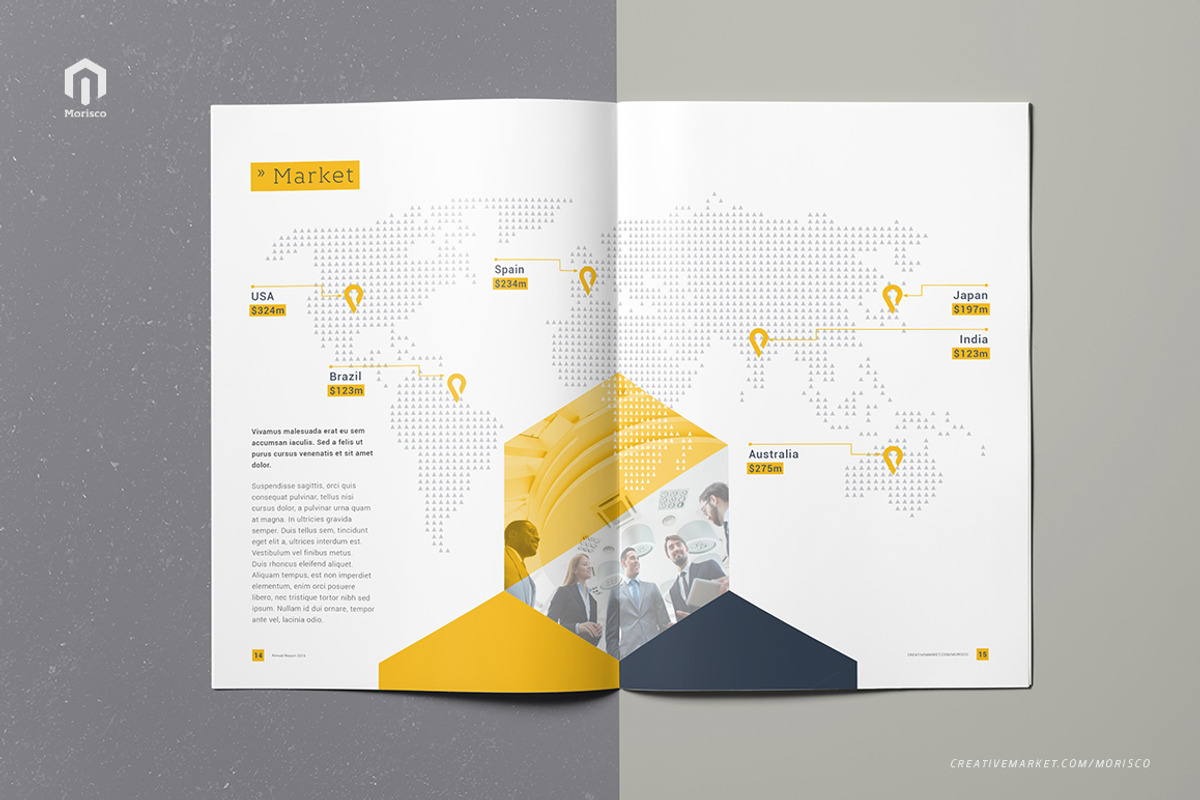 Annual Report 2016, a Brochure Template by Morisco (Photo 9 of 14)