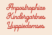 Laqula - Rough Script Font, a Script Font by Zarma Type (Thumbnail 4 of 11)