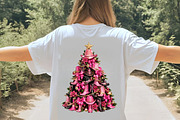 Coquette Cowgirl Christmas Tree PNG, a Transportation Illustration by Digital Artistic99 (Thumbnail 5 of 9)