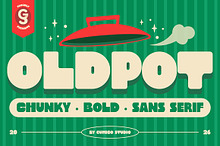 Oldpot Typeface - Display Font