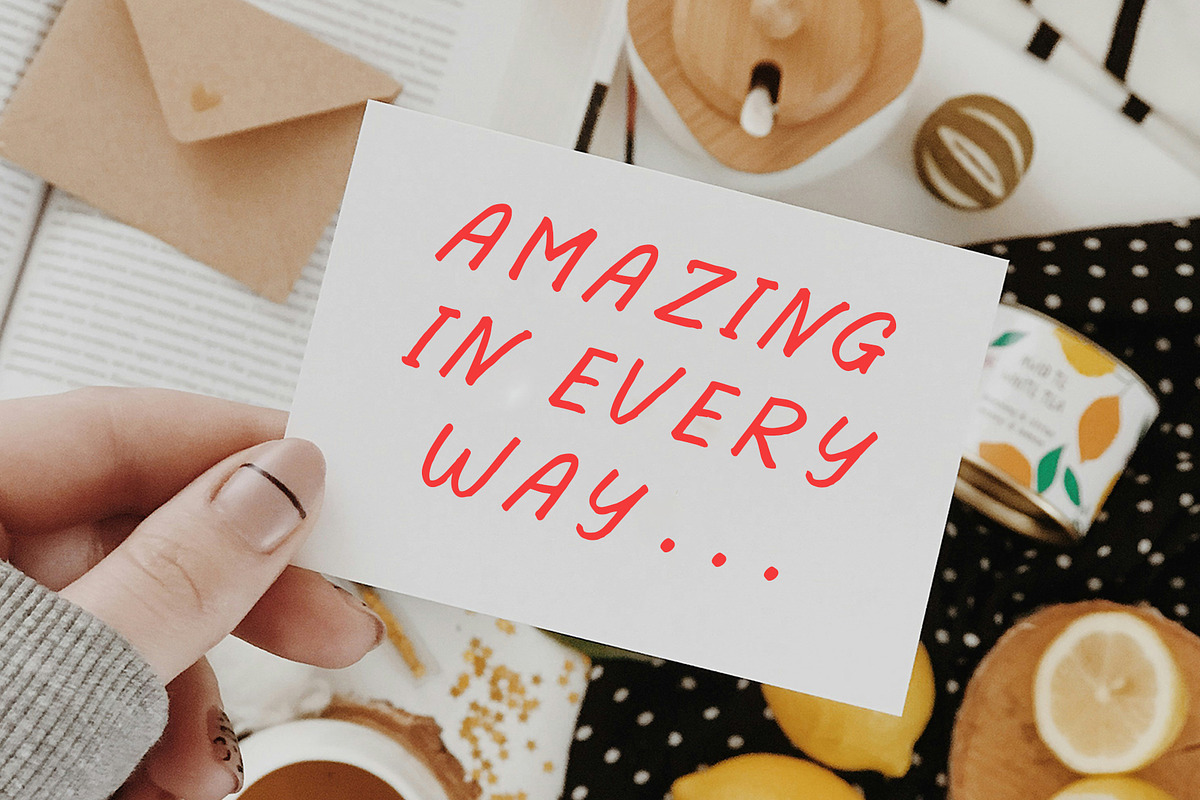 Momenteam, a Handwritten Font by Sulthan Studio (Photo 3 of 8)
