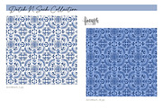 Dutch Heritage Seamless Patterns, a Pattern Graphic by FINEAPPLE (Thumbnail 3 of 9)