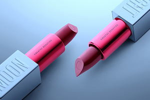 Lipstick Mockup Set