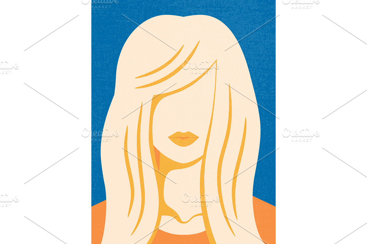 Abstract Faceless Portrait Woman, a Person Illustration by PsychocheArt (Photo 1 of 3)