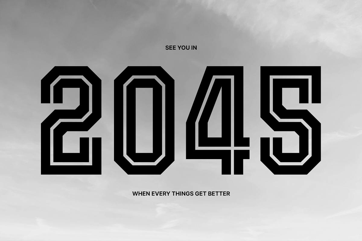 Bogotier - Sports Athletic Fonts, a Sans Serif Font by Konstantine Studio (Photo 4 of 4)