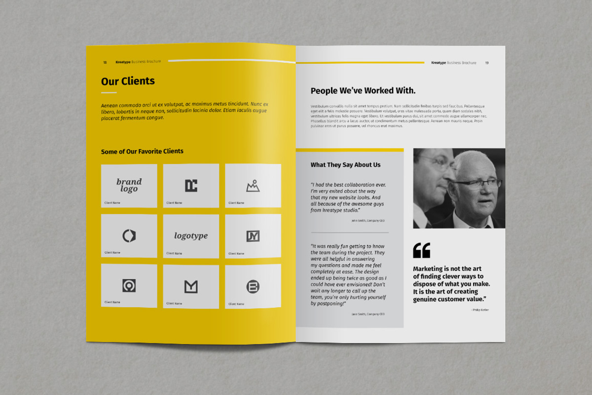 Kreatype Brochure, a Brochure Template by Kreatype Studio (Photo 7 of 8)