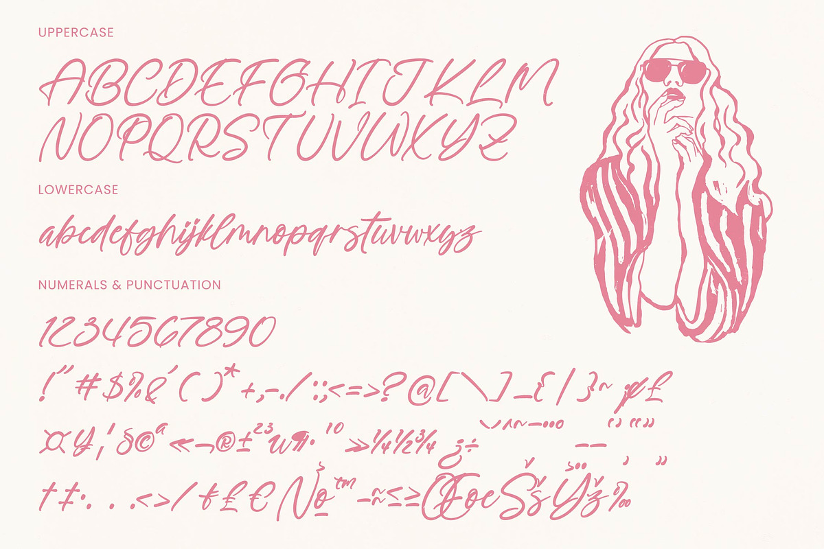 Jenita Cutes Bold Handwritten Font, a Script Font by stylishtype.co (Photo 12 of 20)