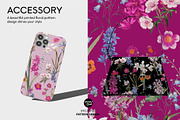Summer flowers repeat pattern design, a Pattern Graphic by VOVU Studio (Thumbnail 9 of 10)