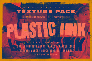 Plastic Ink Texture Pack