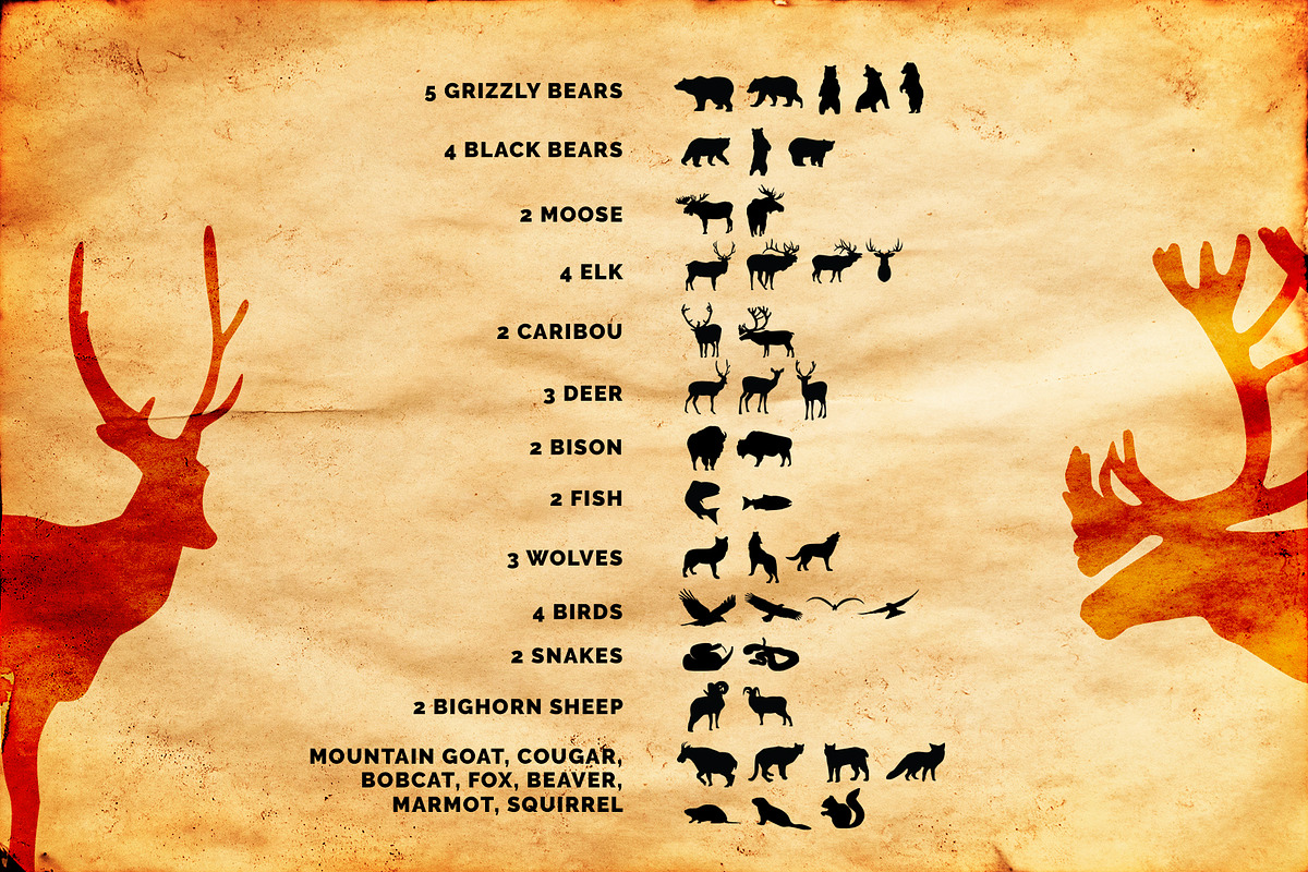 Wild Animals of North America, an Icon by Calvin Weibel (Photo 3 of 6)