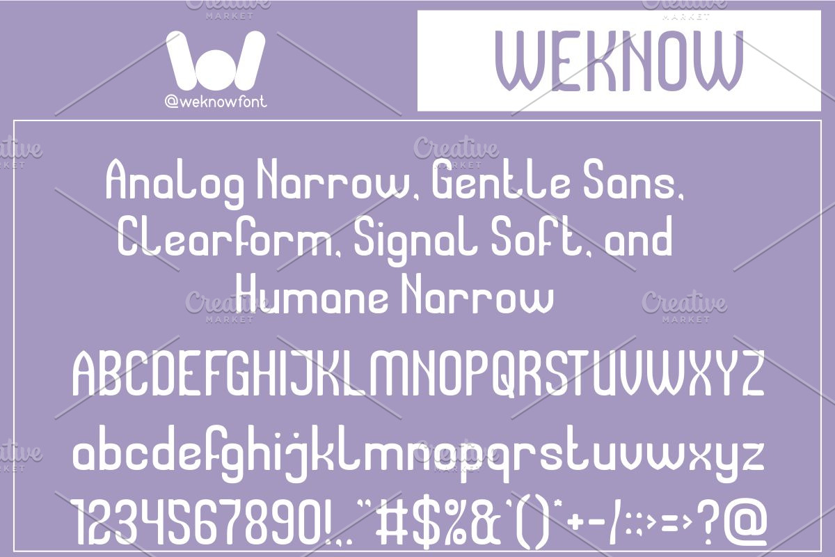 Universal Law font, a Sans Serif Font by weknow (Photo 3 of 8)