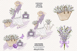 Lavender Girl Design