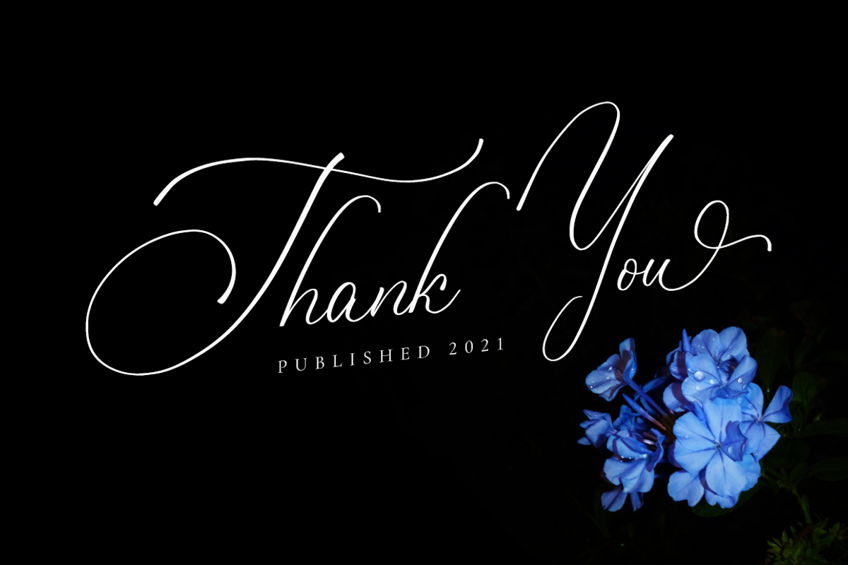 Bulvaryante - Romantic Calligraphy, a Script Font by RockboyStd (Photo 12 of 12)