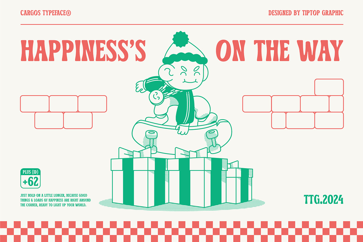 Cargos – Retro Flare Rounded Display, a Sans Serif Font by Tiptop Graphic (Photo 5 of 10)