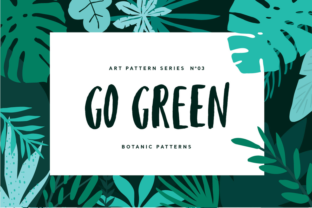 Art Pattern Bundle, a Pattern Graphic by funderful (Photo 6 of 9)