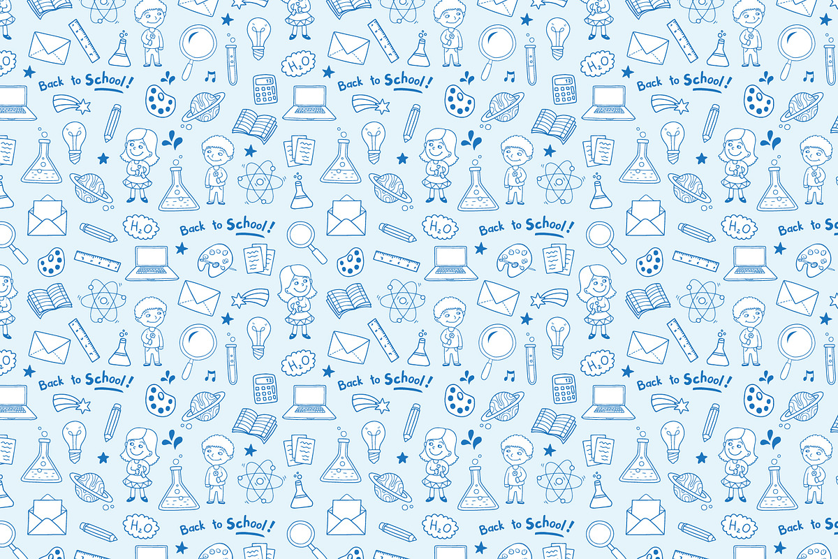 Back to school: vector set, an Education Illustration by natsa (Photo 4 of 5)