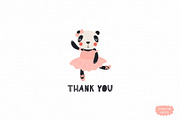 Little Ballerina Cute Animals Art, an Animal Illustration by sceptical cactus (Thumbnail 12 of 12)