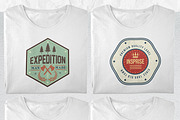 12 Vintage Badge Logos Version 4, a Branding & Logo Template by Graphicgo (Thumbnail 3 of 6)