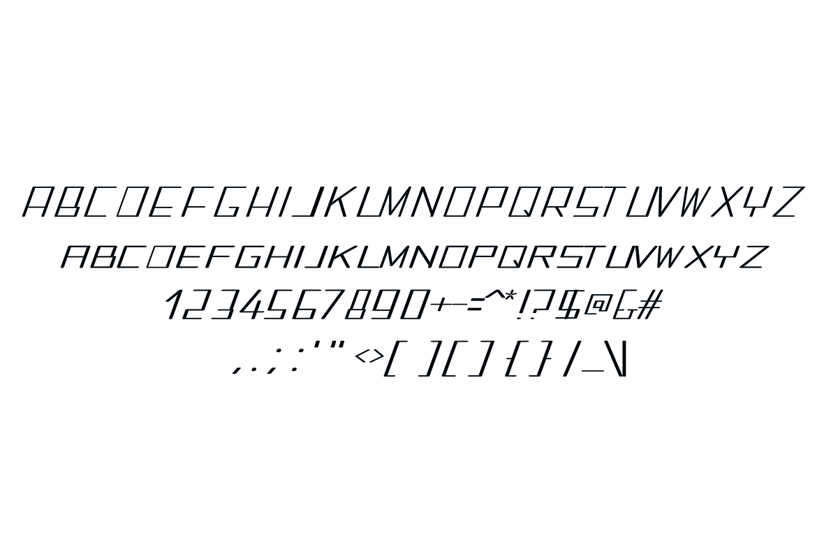 Broady - Modern Typeface, a Sans Serif Font by Made by Cap (Photo 3 of 8)