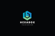 Hexa Blue Logo, a Branding & Logo Template by Brahmma (Thumbnail 2 of 3)