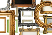 Classic Old Picture Frames, an Object Graphic by VetalStock (Thumbnail 1 of 11)