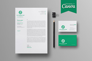 Business Identity Pack Canva & Word