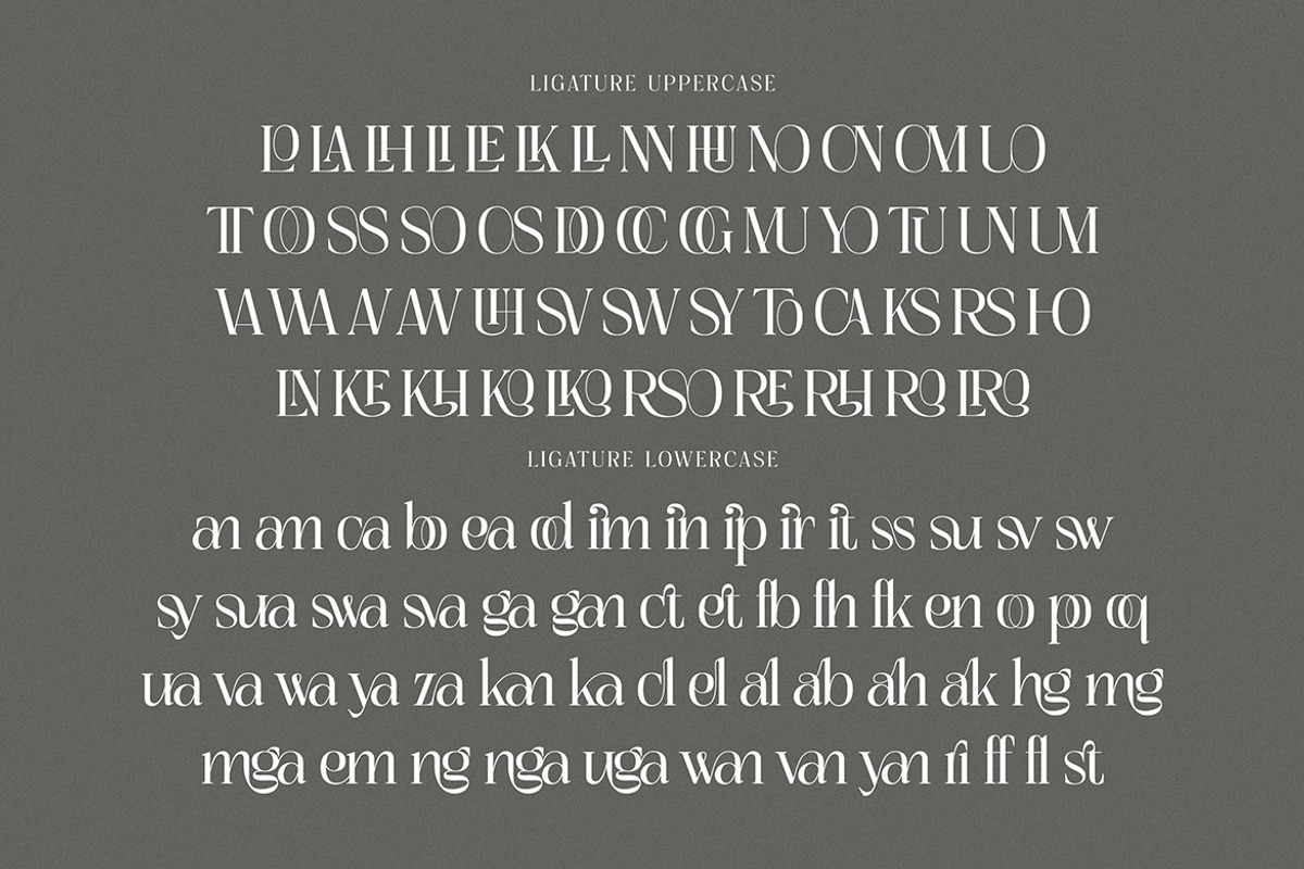 Bridget, a Serif Font by Cruzine (Photo 8 of 9)