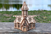 Gothic Castle Church - Laser Project, an Object Graphic by VectorPainter (Thumbnail 4 of 12)