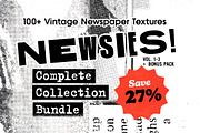 Newsies! Complete Halftone Bundle, a Texture Graphic by Creative Juice Project (Thumbnail 1 of 7)