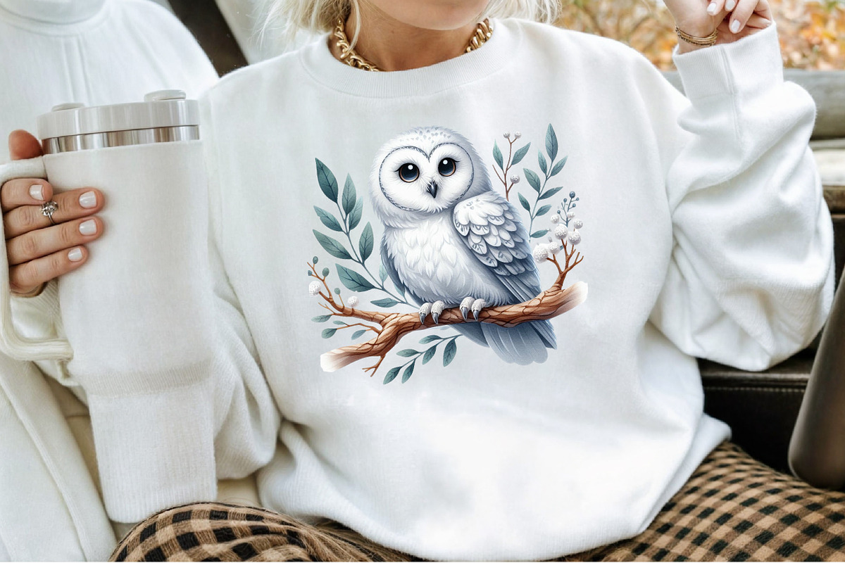 Watercolor White Birds Illustrations, an Illustration by Sublimation Artist (Photo 4 of 6)