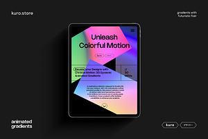 Chroma Motion Animated Gradients