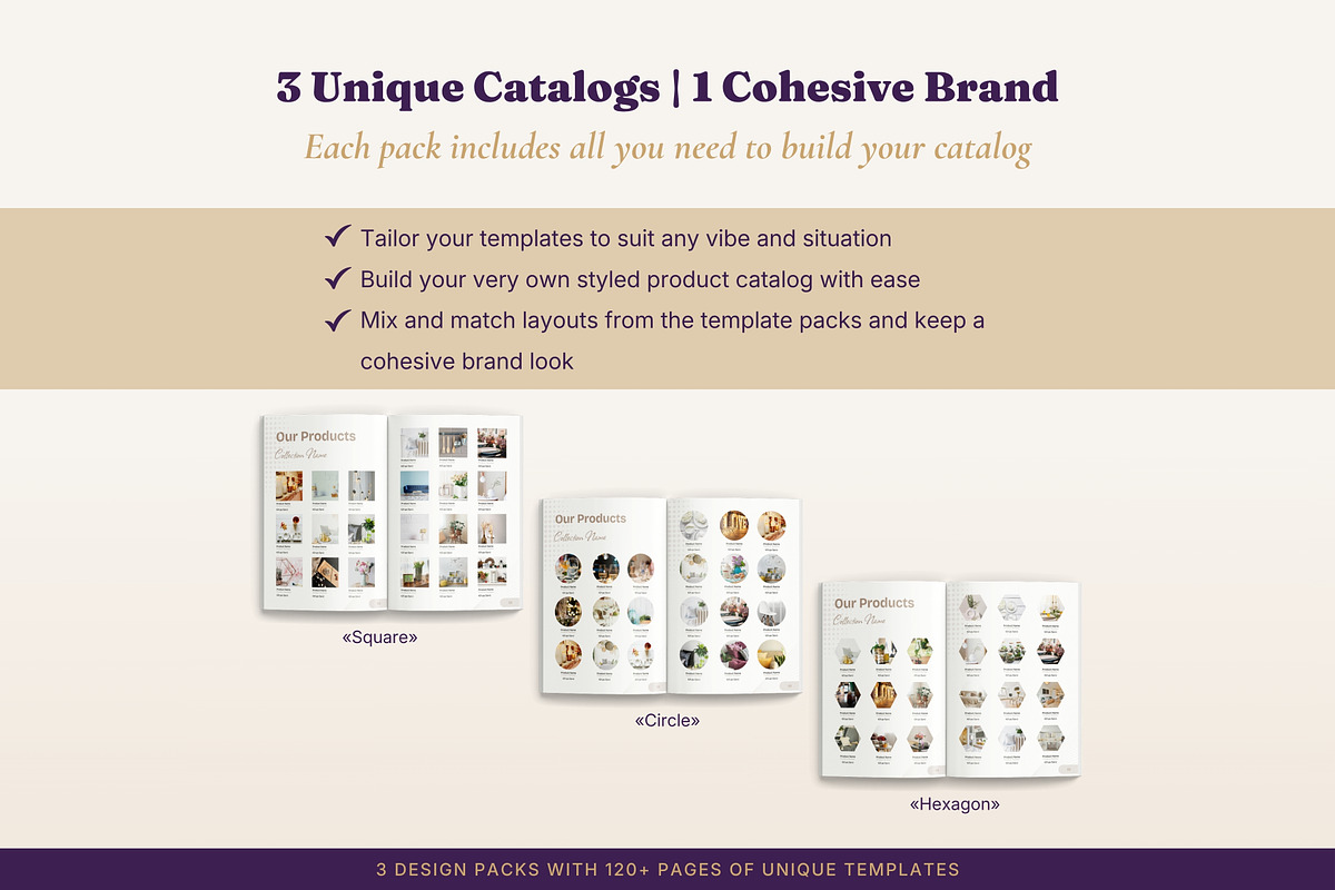 Product Catalog Line Sheet 3 Packs, a Magazine Template by B2 Studio (Photo 3 of 18)
