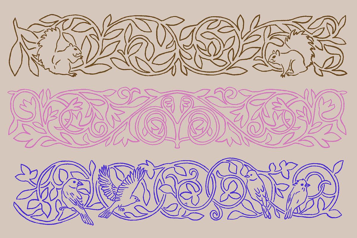Renaissance Font & Graphics Set, a Handwritten Font by Liz Kohler Brown (Photo 23 of 28)