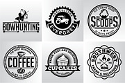 60 Vintage Badges and Logos Bundle, a Branding & Logo Template by shazi (Thumbnail 20 of 21)