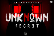 Unknown Secret - SVG Brush, a Font by MLKWSN (Thumbnail 1 of 11)