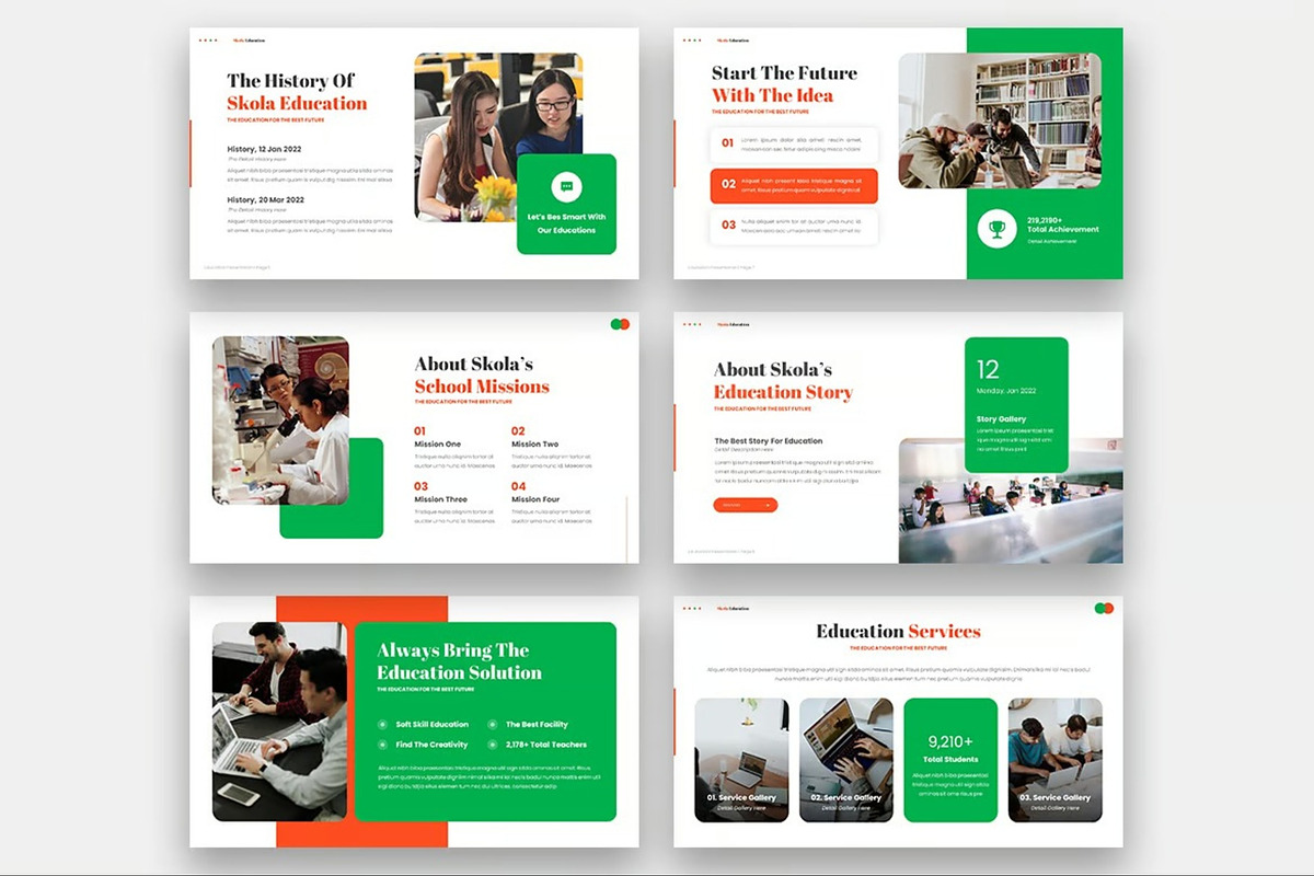 Skola - Education Google Slides, a Presentation Template by Fit-tee (Photo 6 of 6)