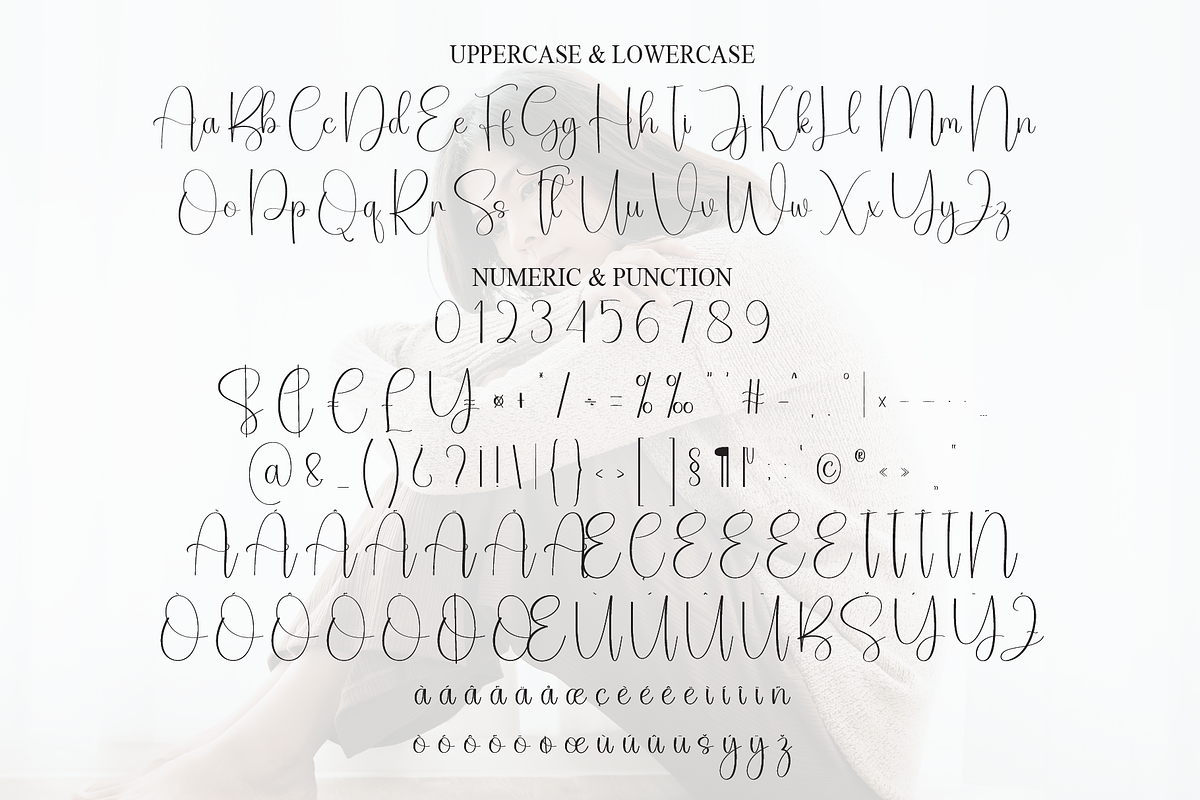 Sadgirl | Script Font, a Handwritten Font by Scratchones (Photo 7 of 9)