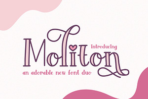 Moliton Serif Font Duo