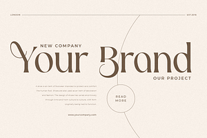 Ruby - Stylish Beauty Serif Font