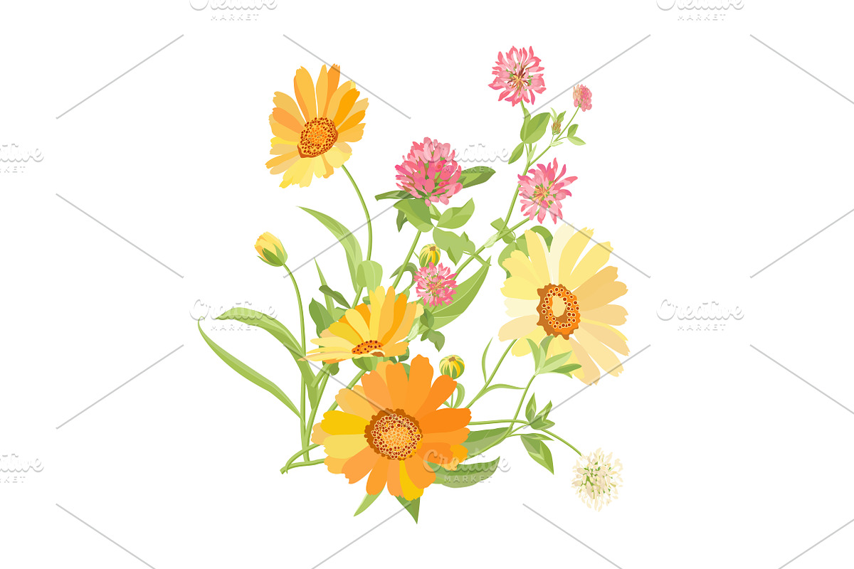 Vector object brushes. Clover, a Brush Add-On by Peolla (Photo 13 of 14)